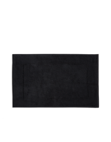 Tapis de bain moelleux - Noir
