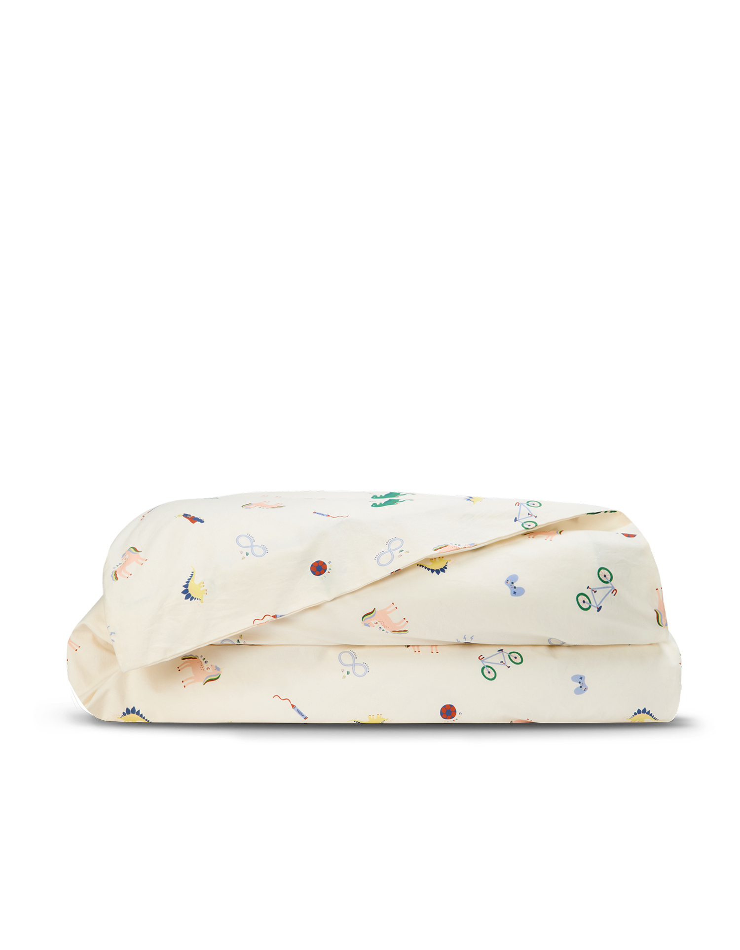 Dekbedovertrek Gewassen Perkal Baby & Kind - De Toys Club