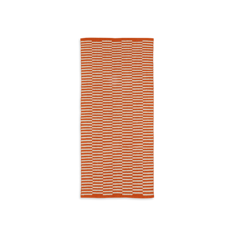 Tapis Damier - Damier Orange