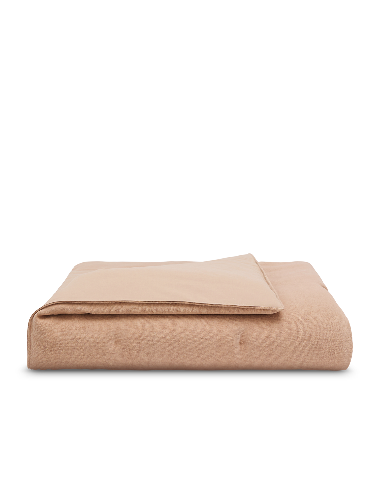Boutis Copriletto in Velluto - Beige