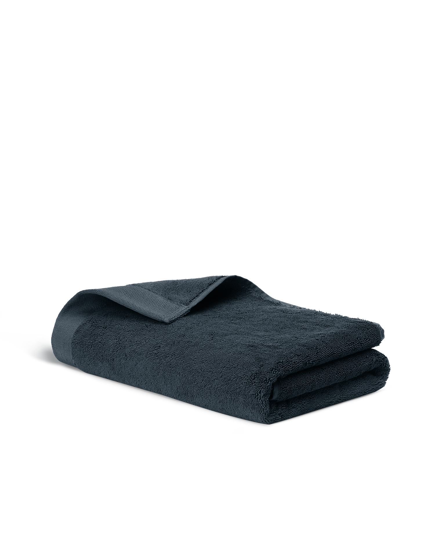 Serviette de bain moelleuse - Bleu Encre