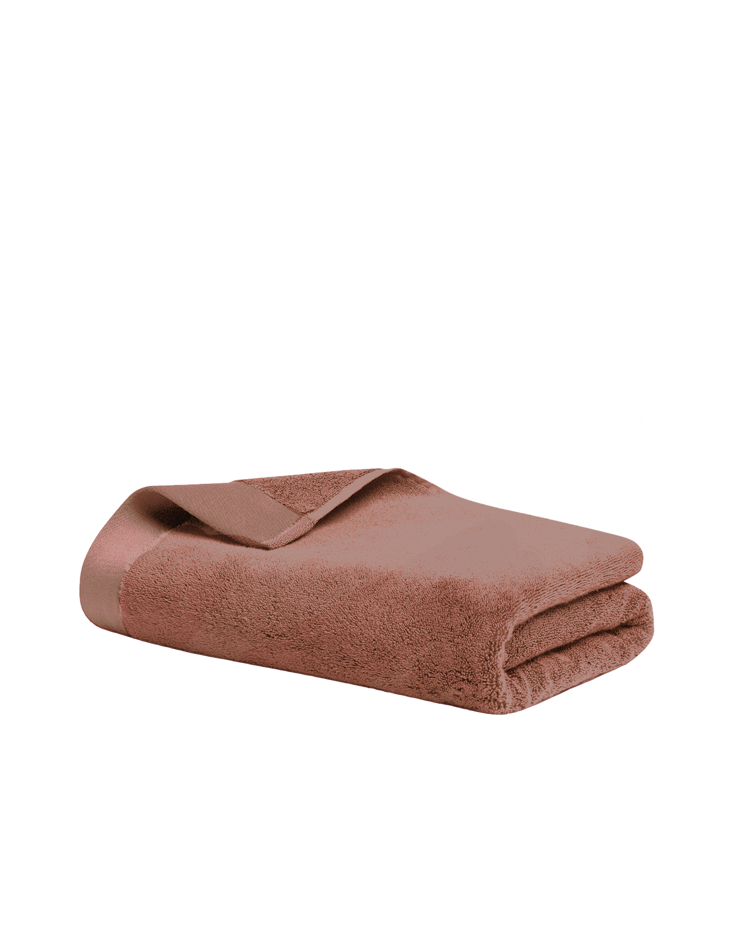 Serviette de bain moelleuse - Vieux Rose
