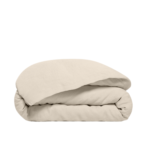 Housse de couette Lin lavé français - Juste Le Naturel