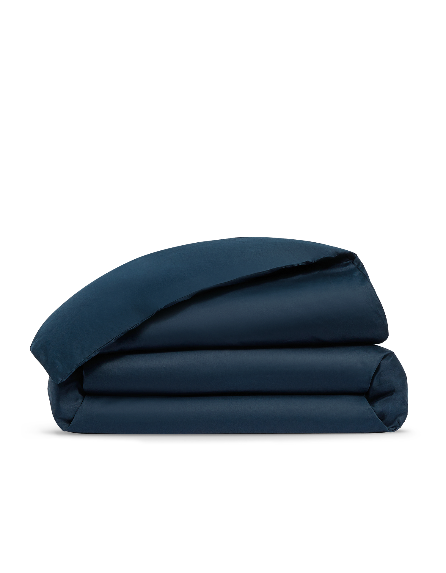 Copripiumino in Raso di Cotone a 200 fili - Blu Velour