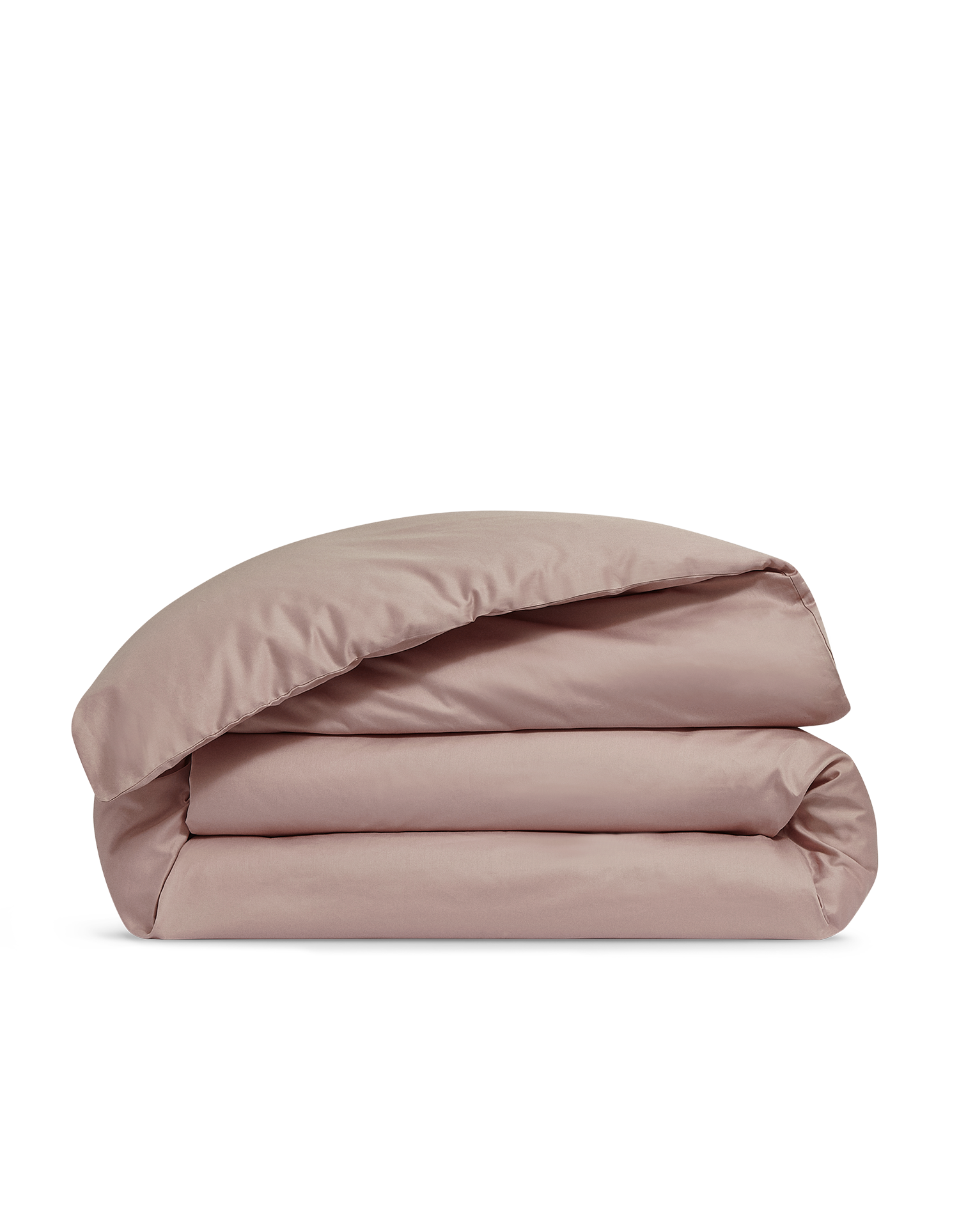 Copripiumino in Raso di Cotone a 200 fili - Rosa Blush