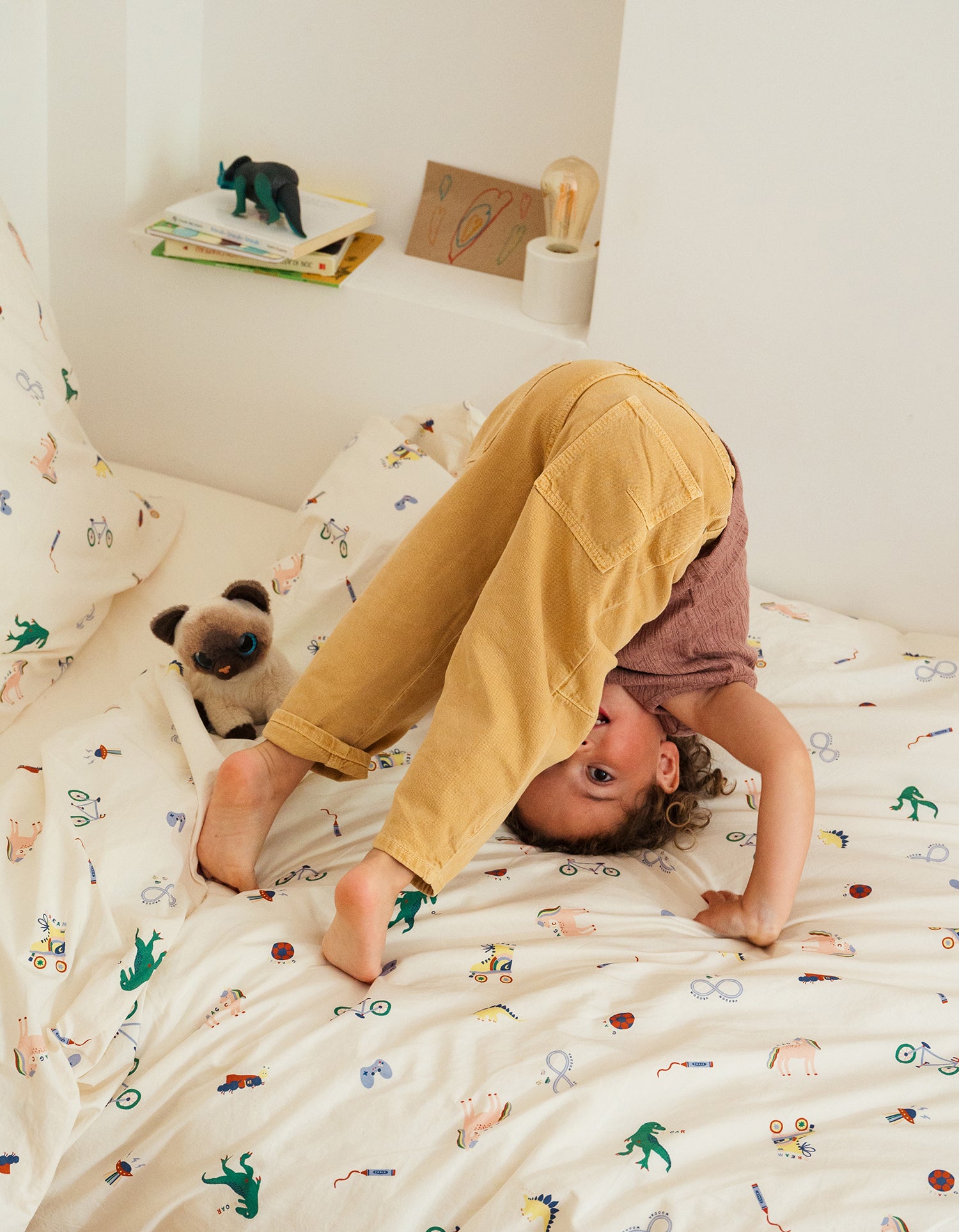 Dekbedovertrek Gewassen Perkal Baby & Kind - De Toys Club