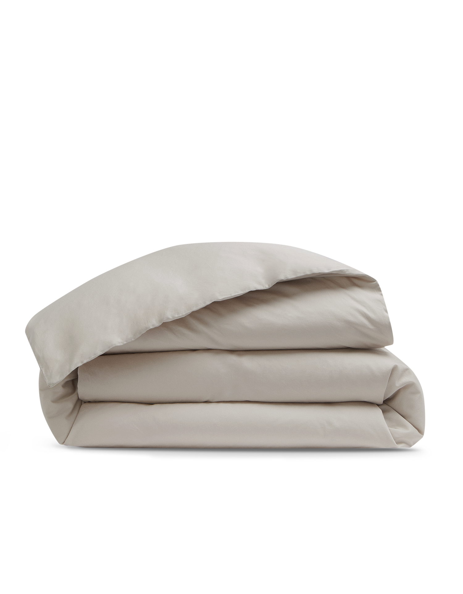 Housse de couette Satin lavé - Dune