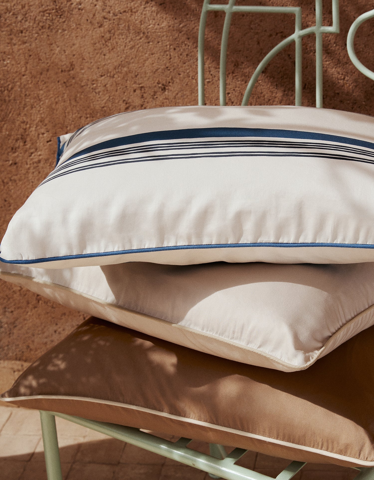 Housse de couette Satin lavé - Dune