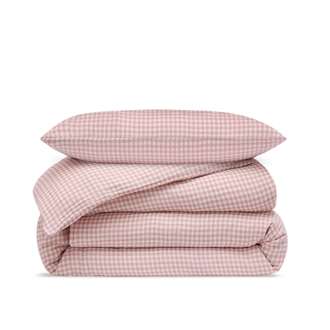 Musselin Bettwäsche-set Baby & Kind - Rosa Gingham