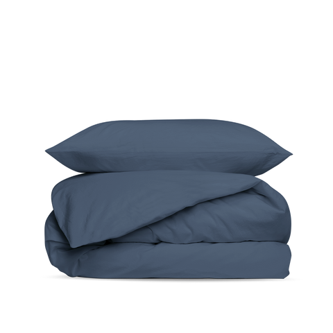 Set di Cotone Percalle per bambini - Blu Inchiostro