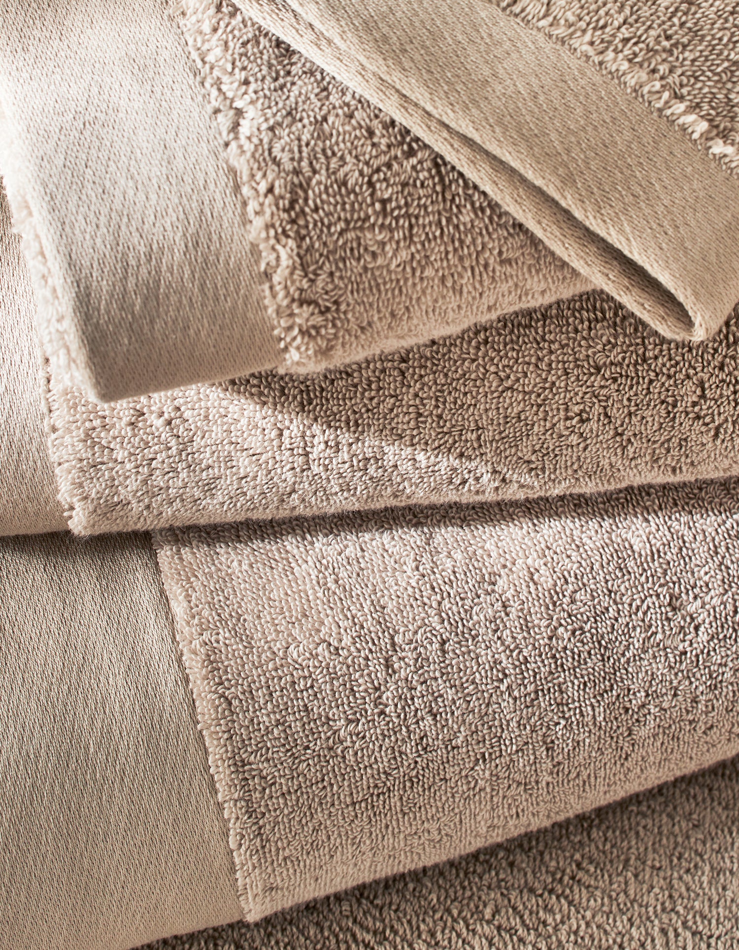 Serviette de bain moelleuse - Beige