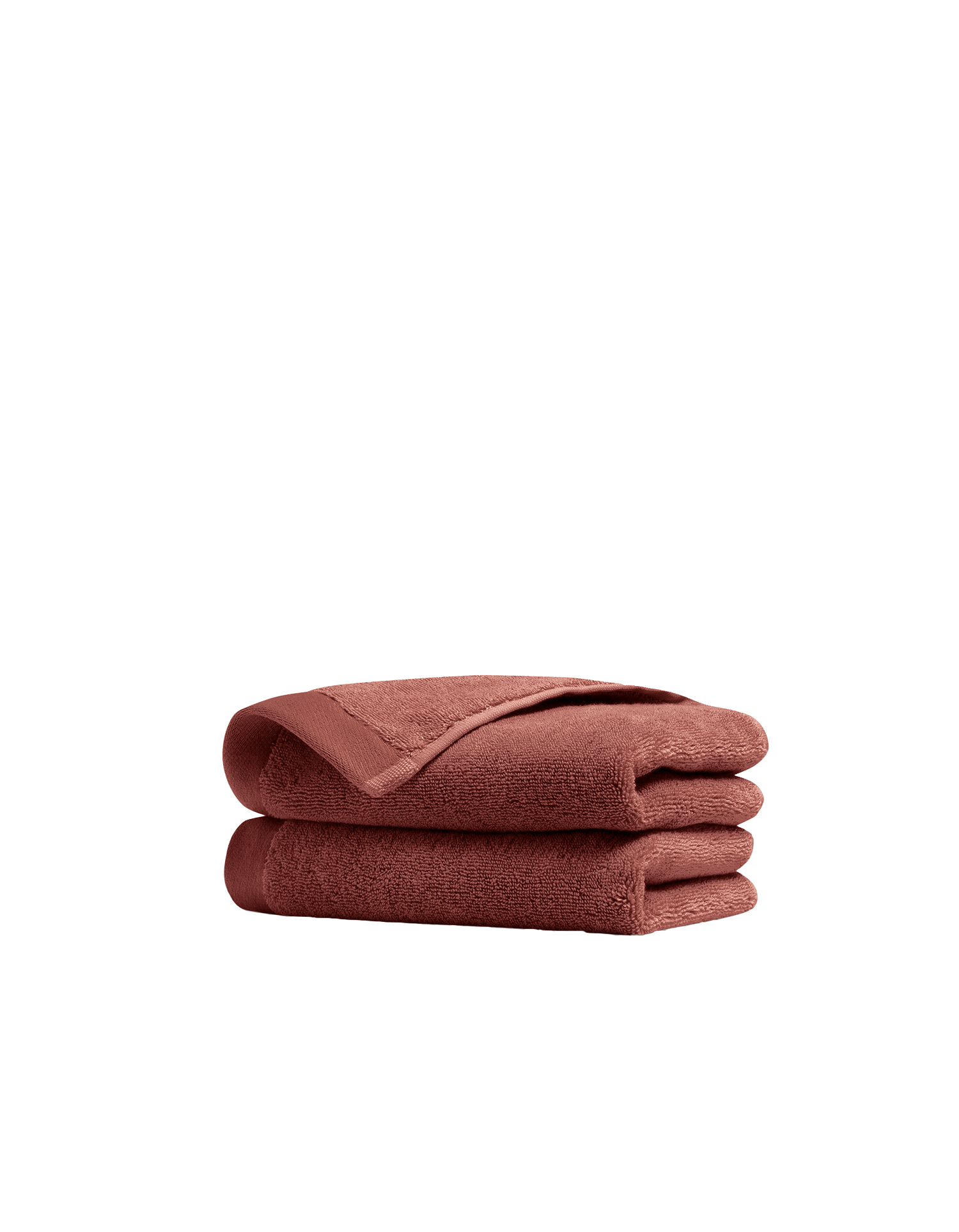 Serviettes invités x2 - Terracotta