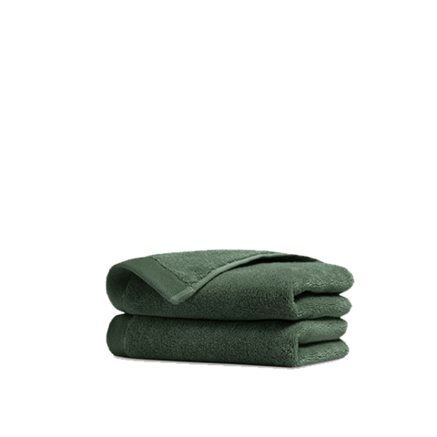 Serviettes invités x2 - Vert Forêt