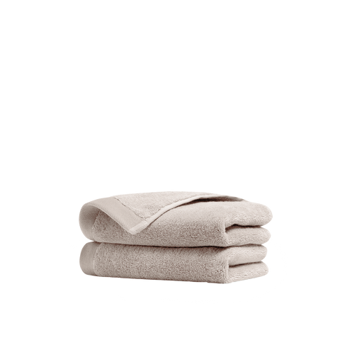 Serviettes invités x2 - Beige
