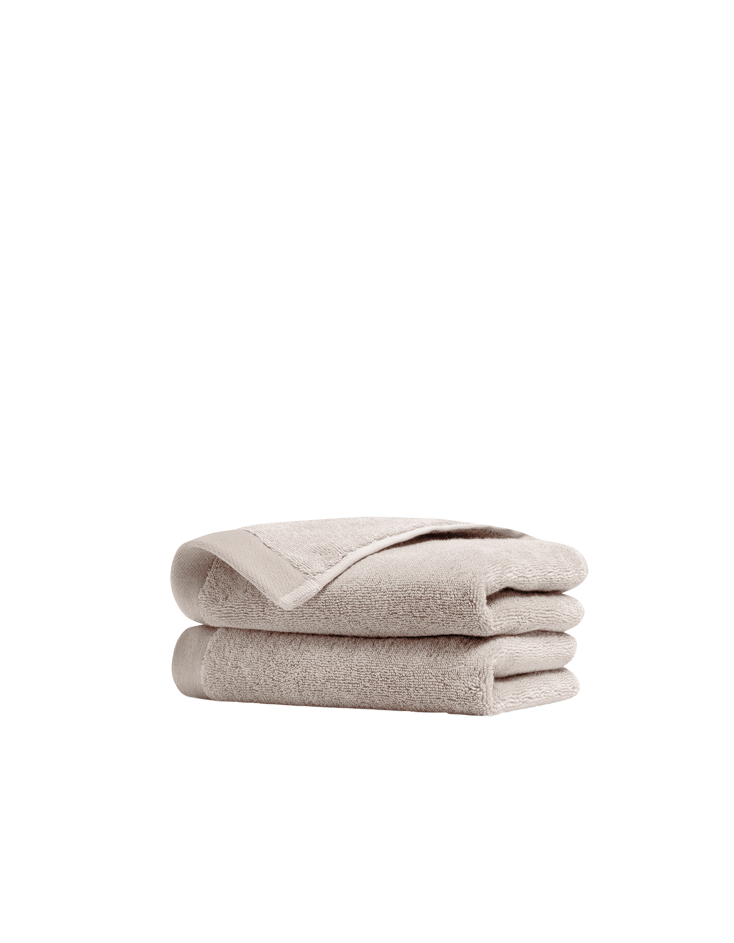 Serviettes invités x2 - Beige