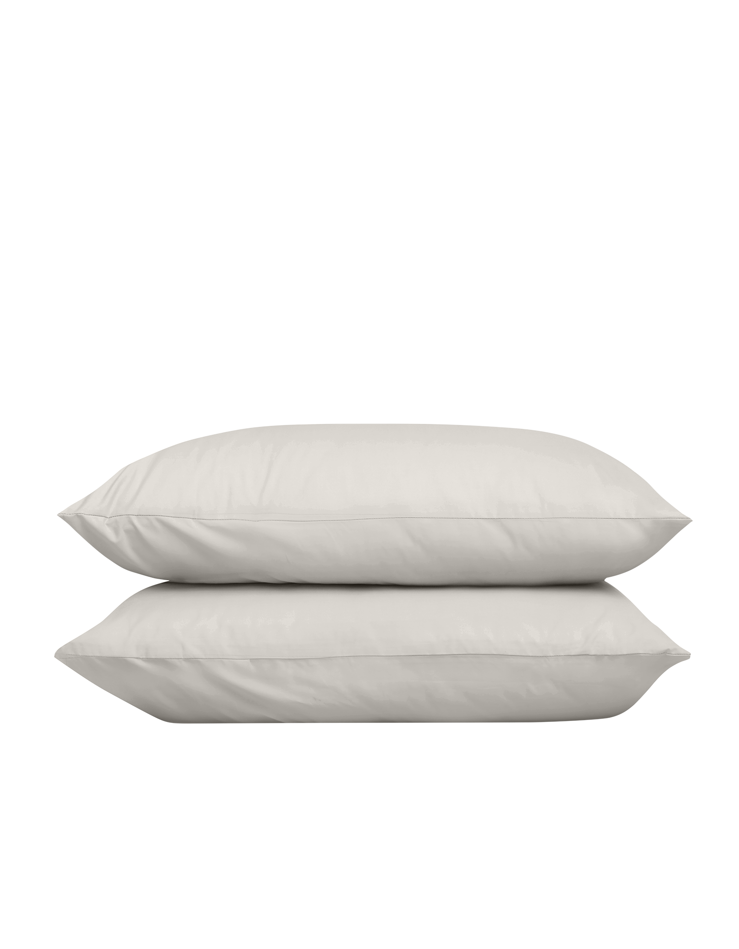 Satin Kissenbezüge 2x - Sandfarben