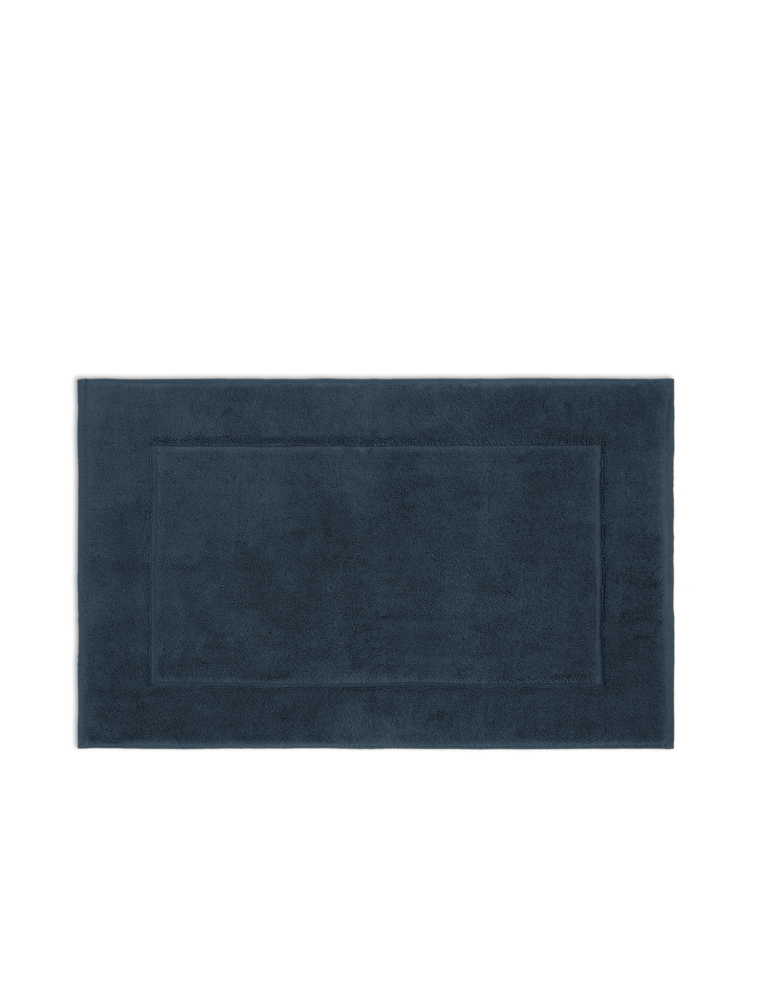 Flauschiger Badematte - Tintenblau