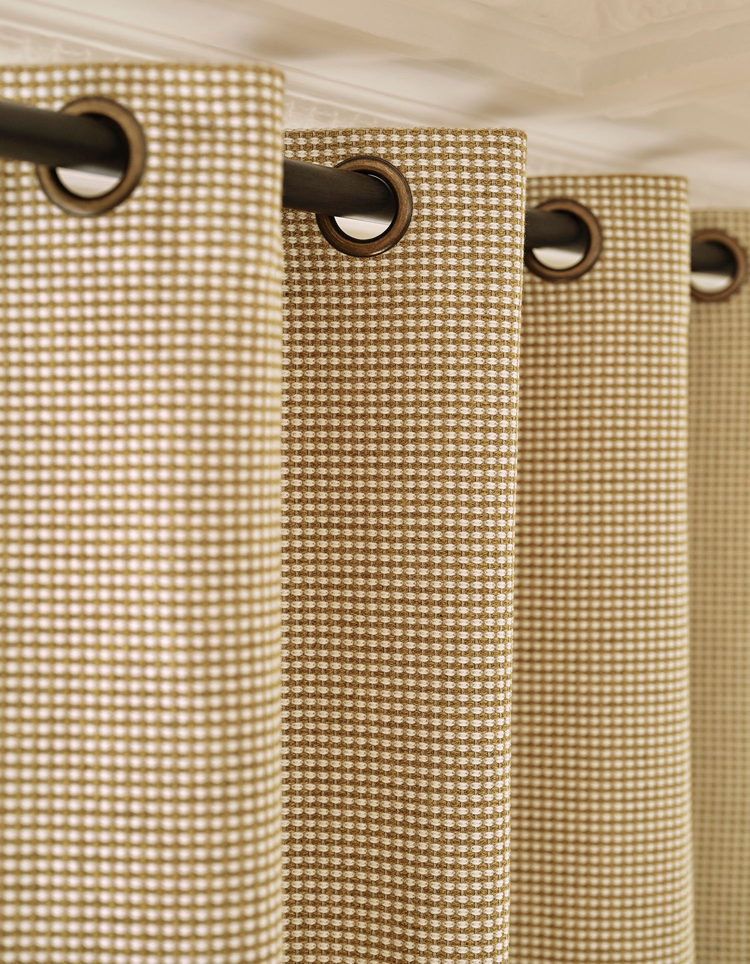 Gordijn Windsor - Wollen Stof - Geeloker