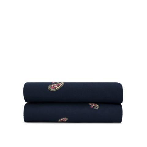 Drap housse Satin de coton 200 fils - Le Paisley