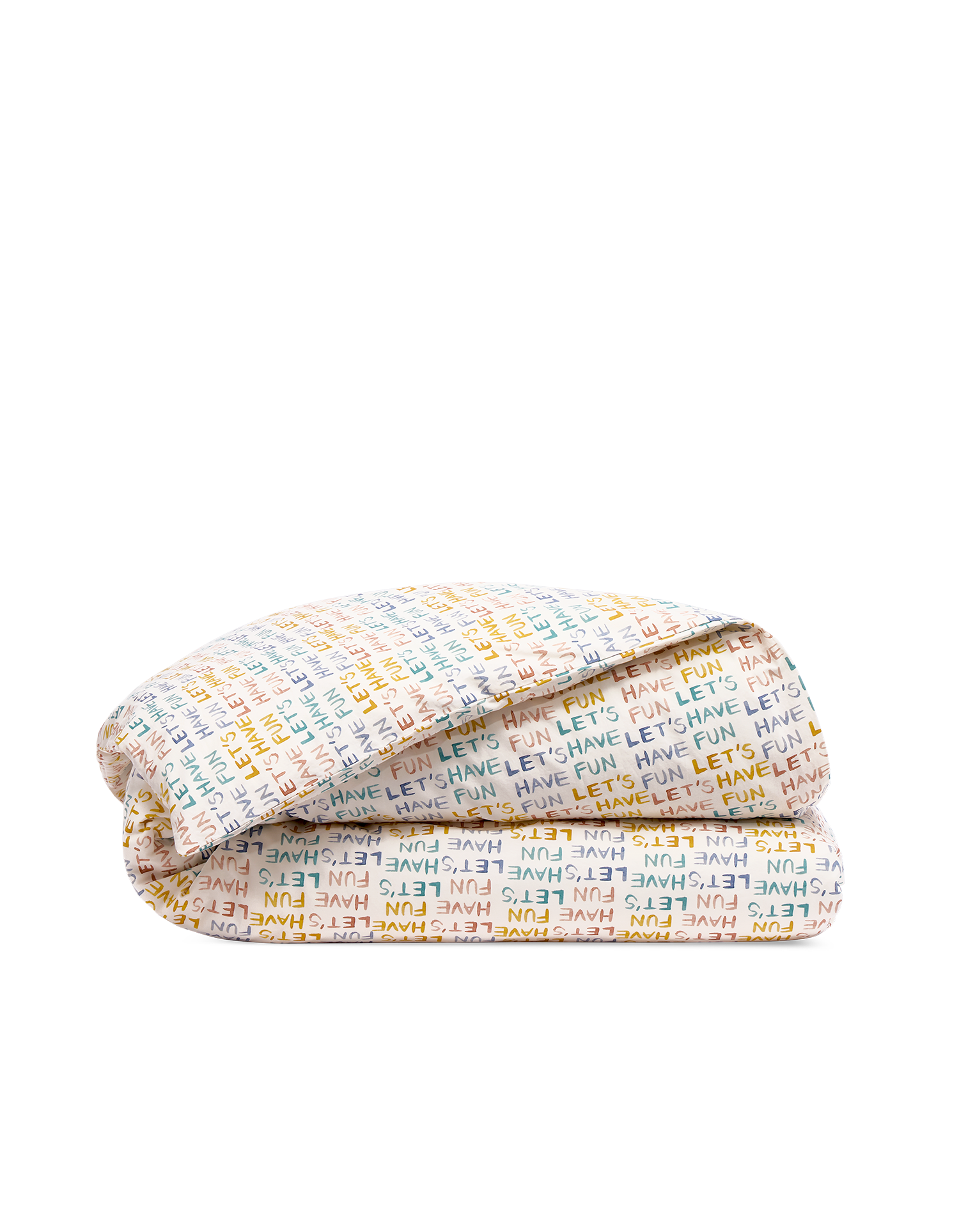 Housse de couette Percale lavée Bébé & Enfant - Let's have fun