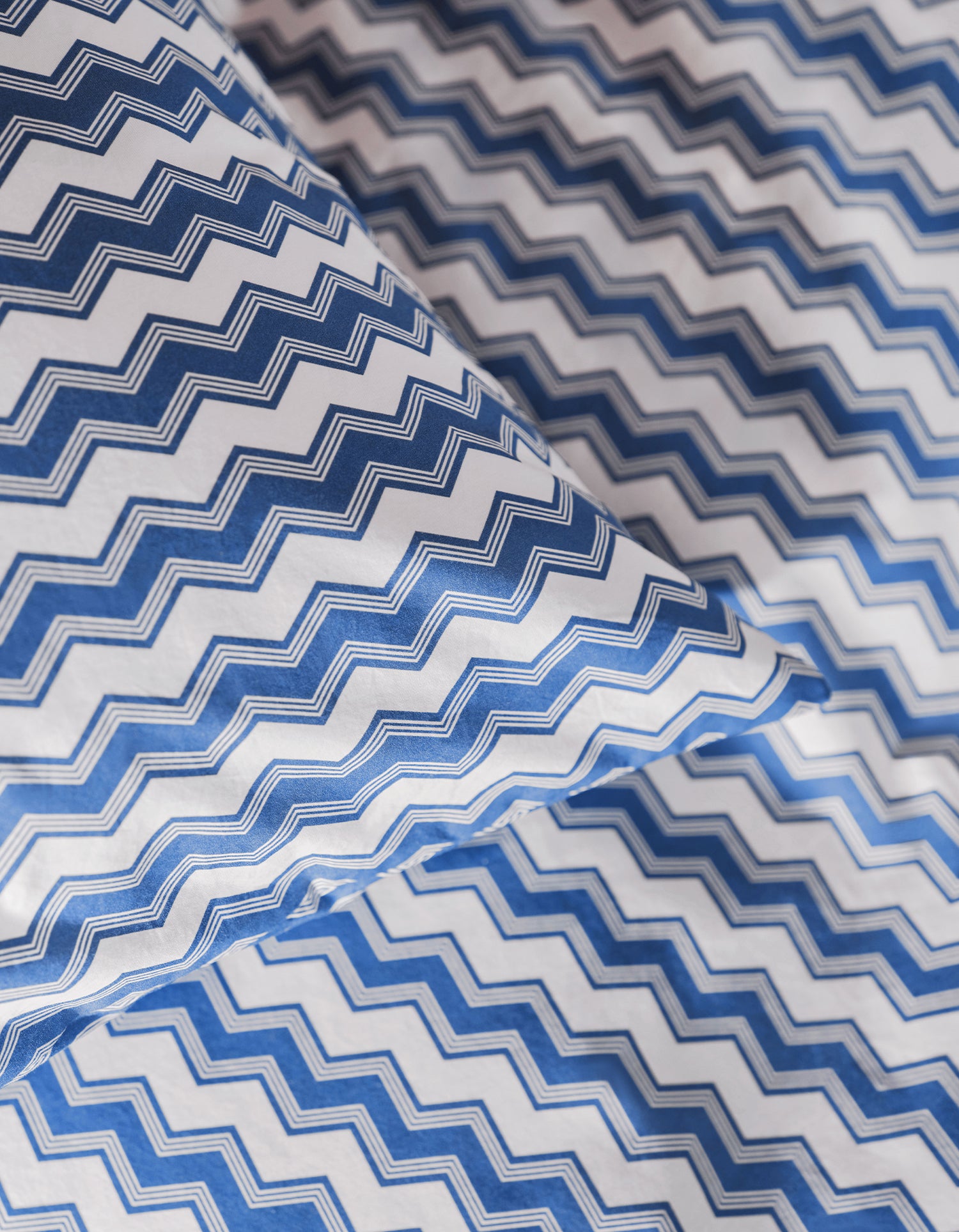 Taies d'oreiller x2 Percale lavée - Bonsoirs x Hôtel Magique - Magique Stripes