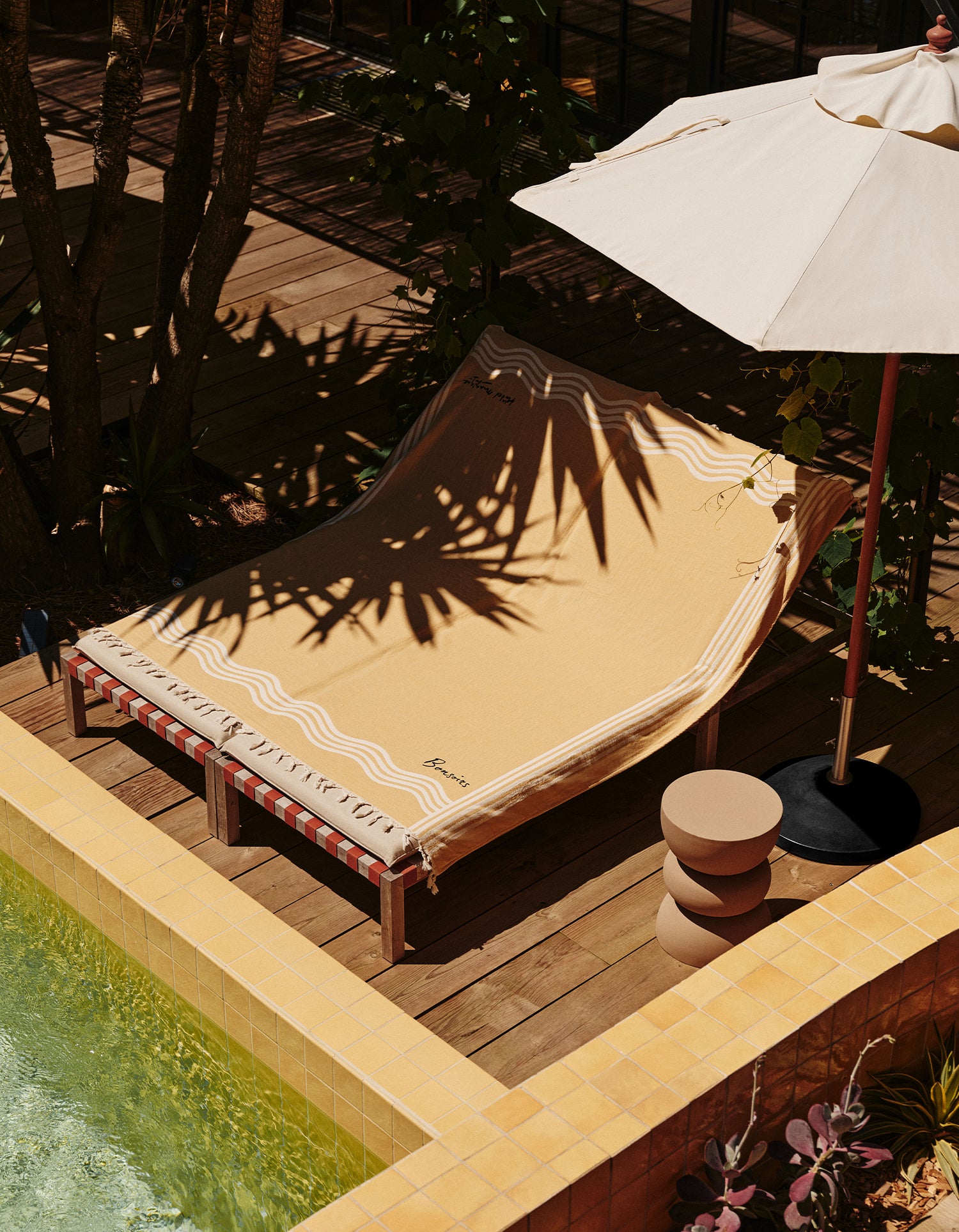 Maxi Fouta - Bonsoirs x Hôtel Magique - Gold Sand