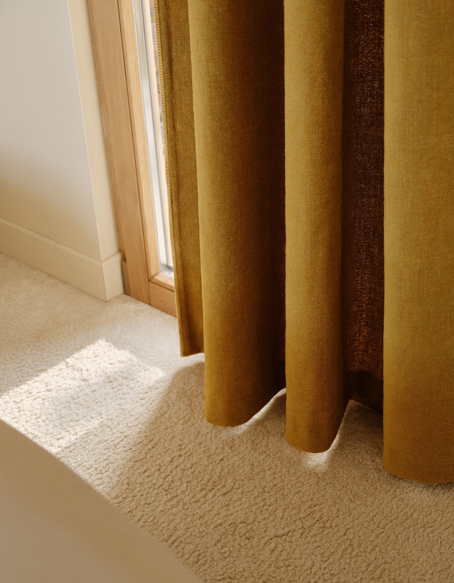 Tenda Bastide – Lino con occhielli signature - Giallo Ocra