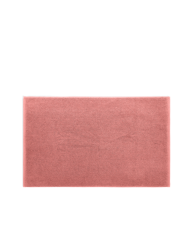 Tapis de bain moelleux côtelé - Bois de Rose