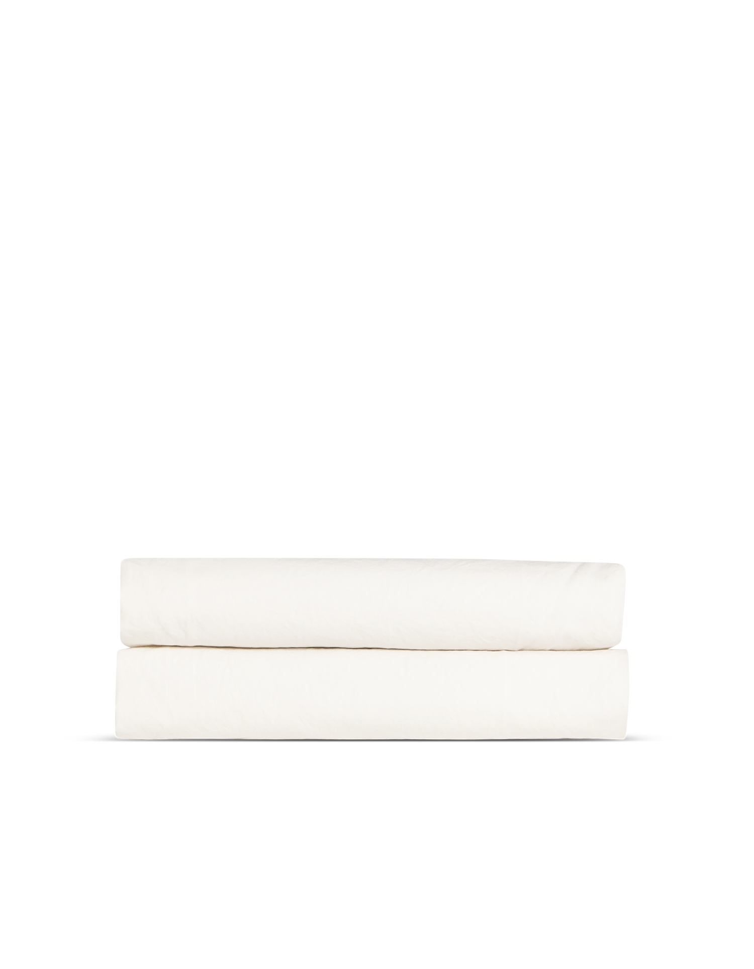 Drap housse Percale lavée - Blanc