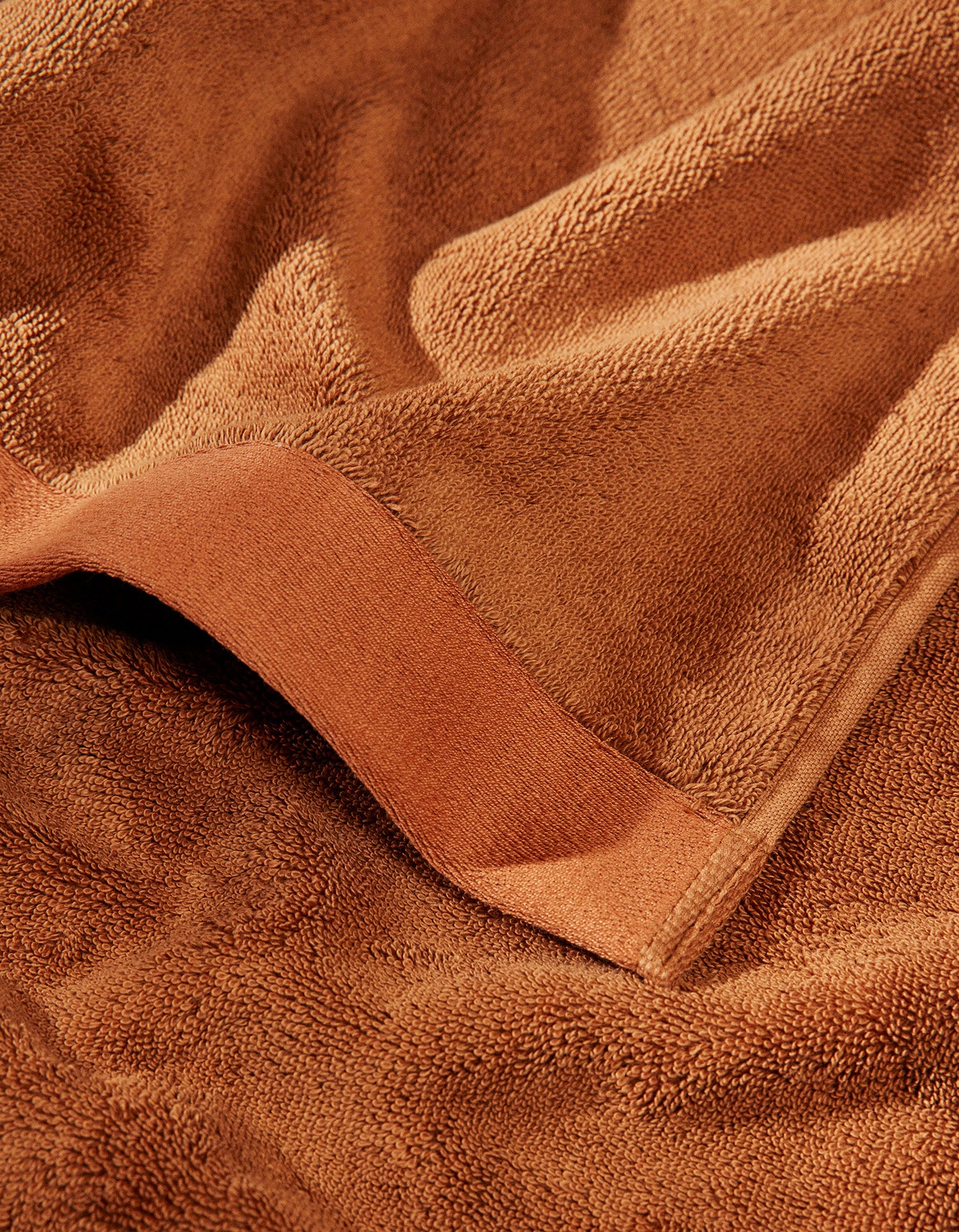 Serviette de bain moelleuse - Caramel