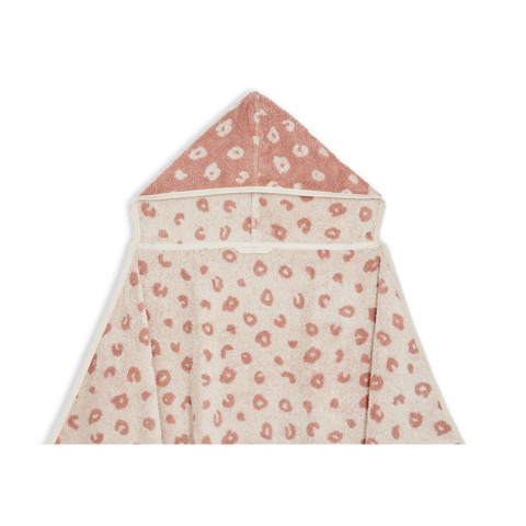 Badecape Kind - Rosa Leo