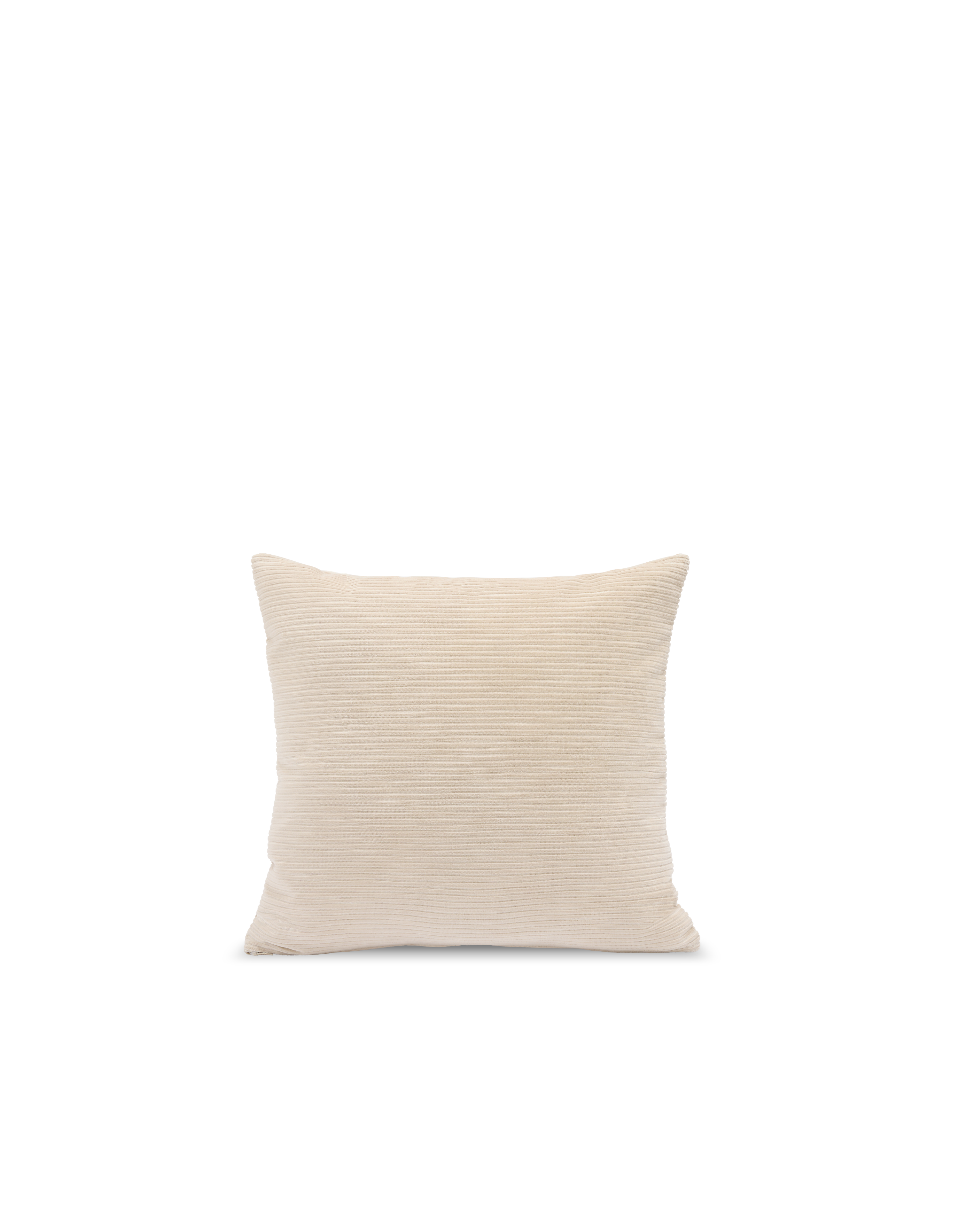 Housse de coussin carré Velours Côtelé - Naturel