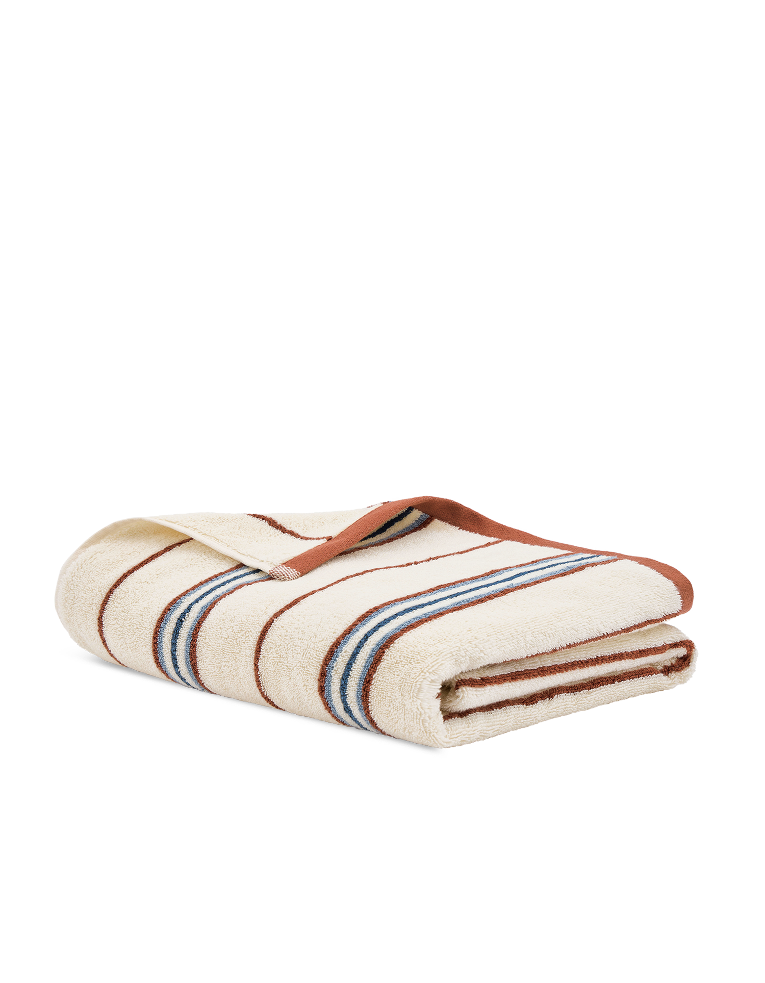 Serviette de bain moelleuse - Rayure Jeu