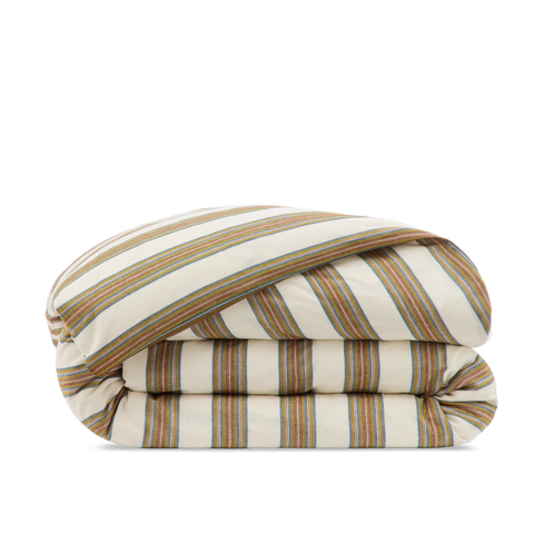 Copripiumino Flanella Bonsoirs x Moismont - Multi-Righe