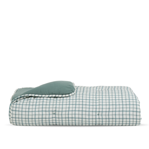 Gequilte babydeken - Kleine Gingham