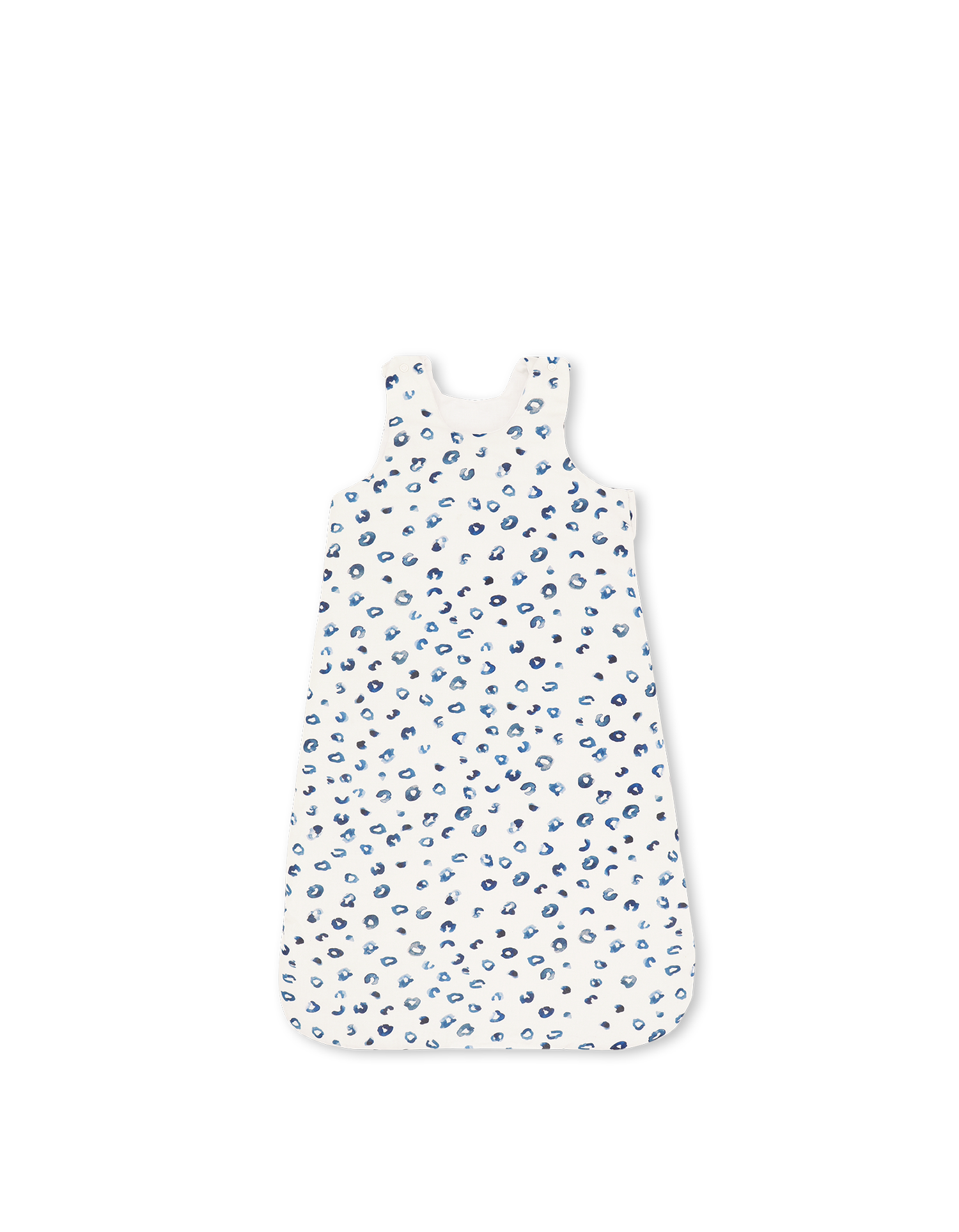 Baby-Schlafsack aus Baumwoll-Gaze - Blauer Leo