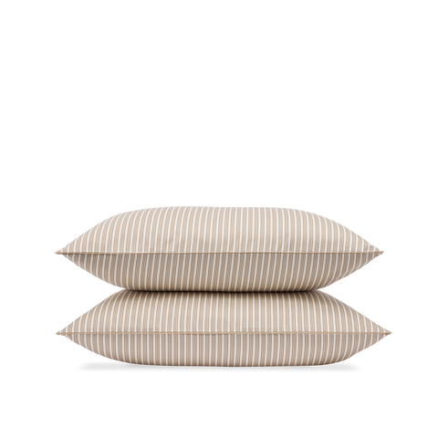 Cotton sateen Pillowcases 200 thread count x2