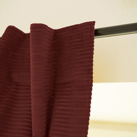 Tenda Palais Royal – Velluto a Coste - Rosso Borgogna