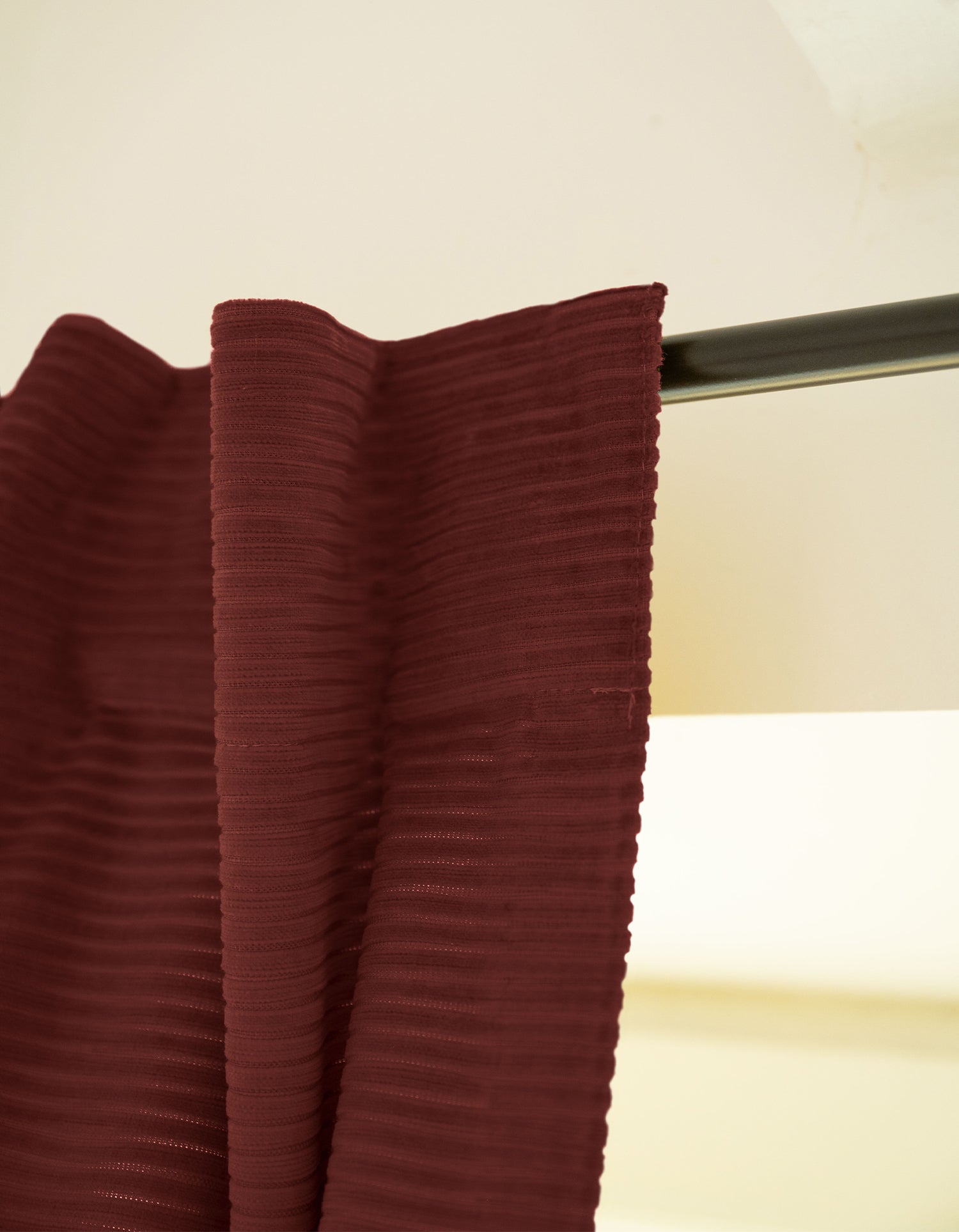 Tenda Palais Royal – Velluto a Coste - Rosso Borgogna