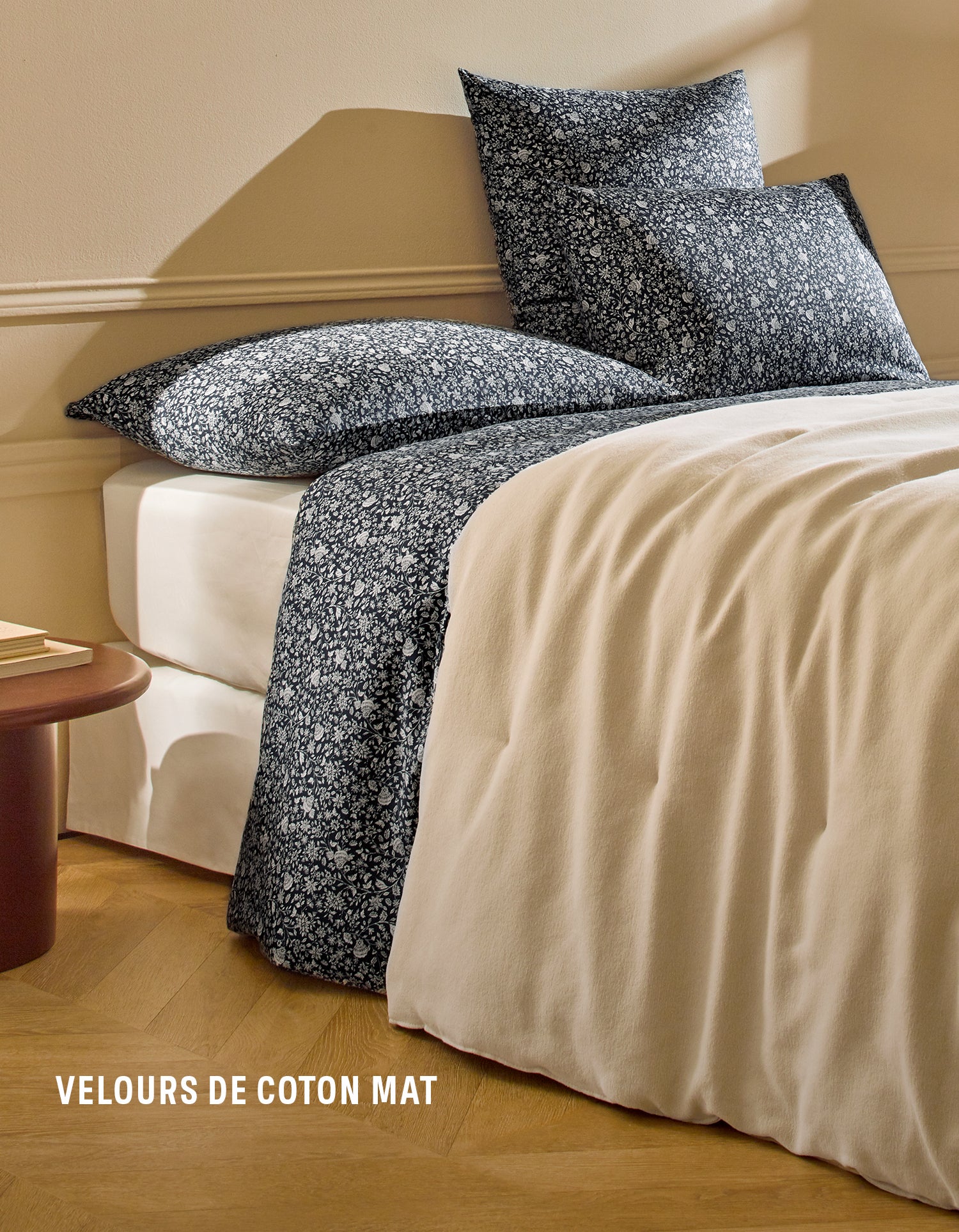 Couvre-lit boutis Velours - Naturel