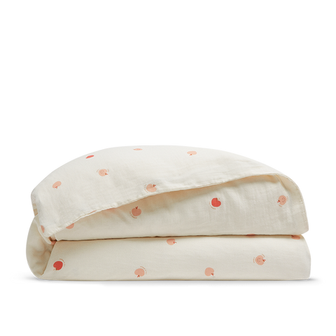 Musselin Bettbezug Baby & Kind - Liebesapfel