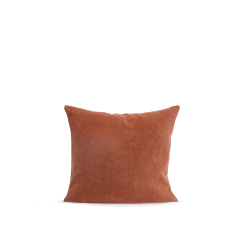 Le Coussin carré Velours - Terracotta