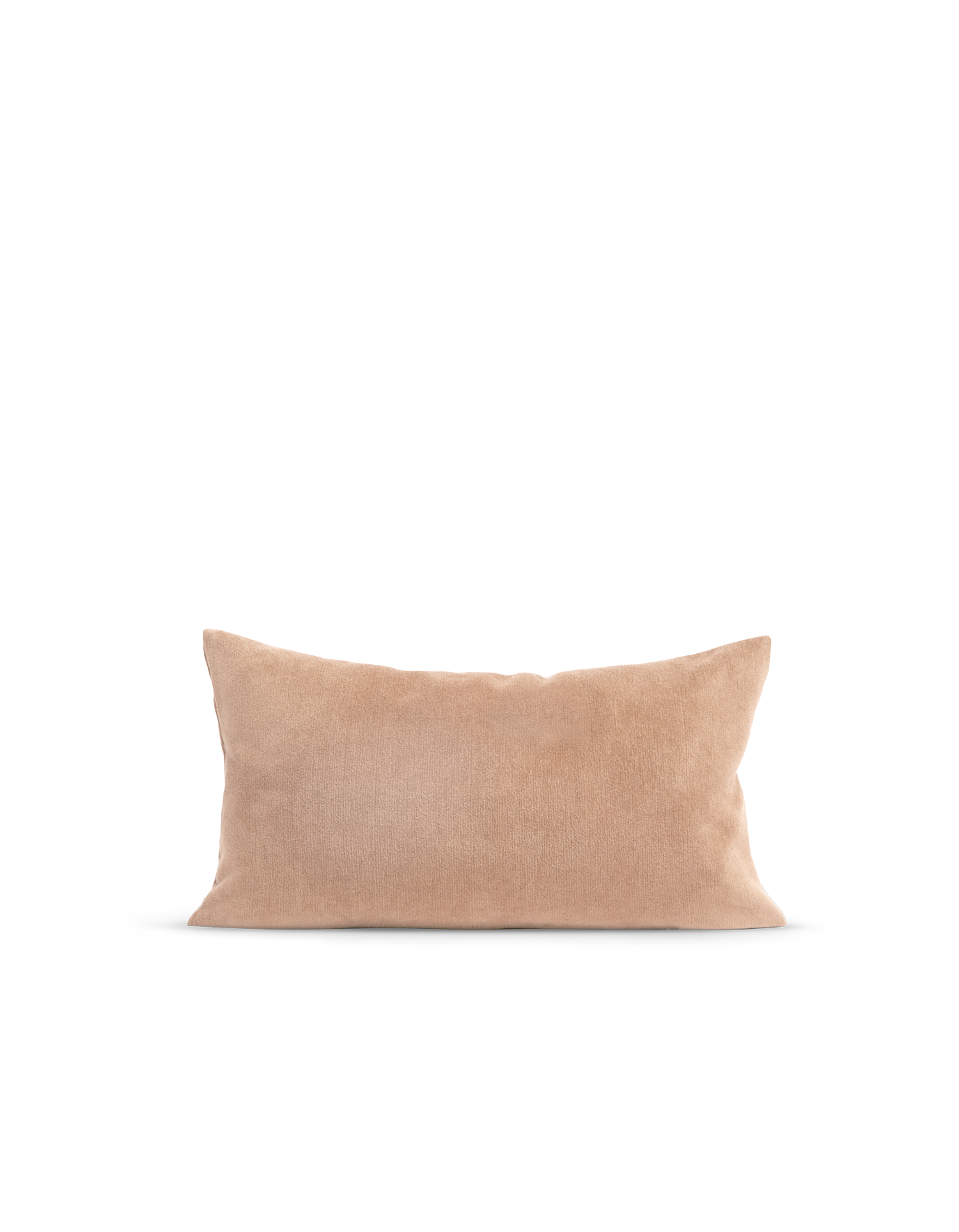 Das lange Samtkissen - Beige