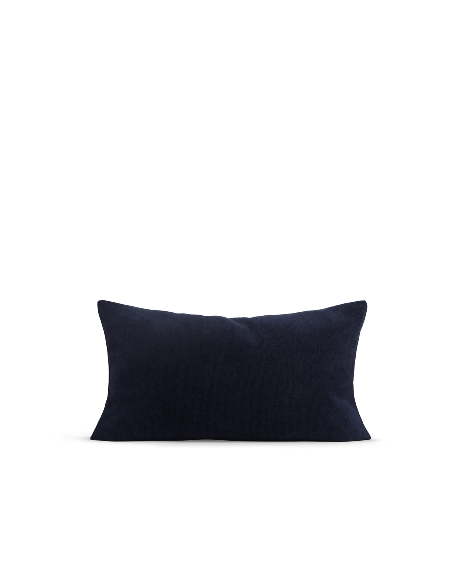 Il lungo cuscino di velluto - Blu Velour