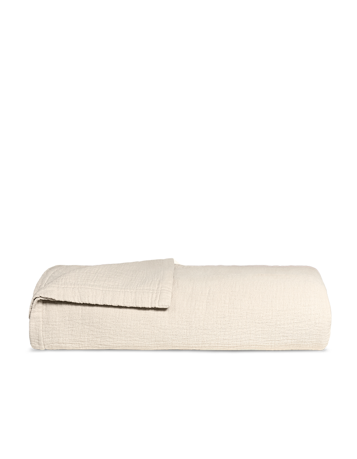 De bedsprei - Naturel