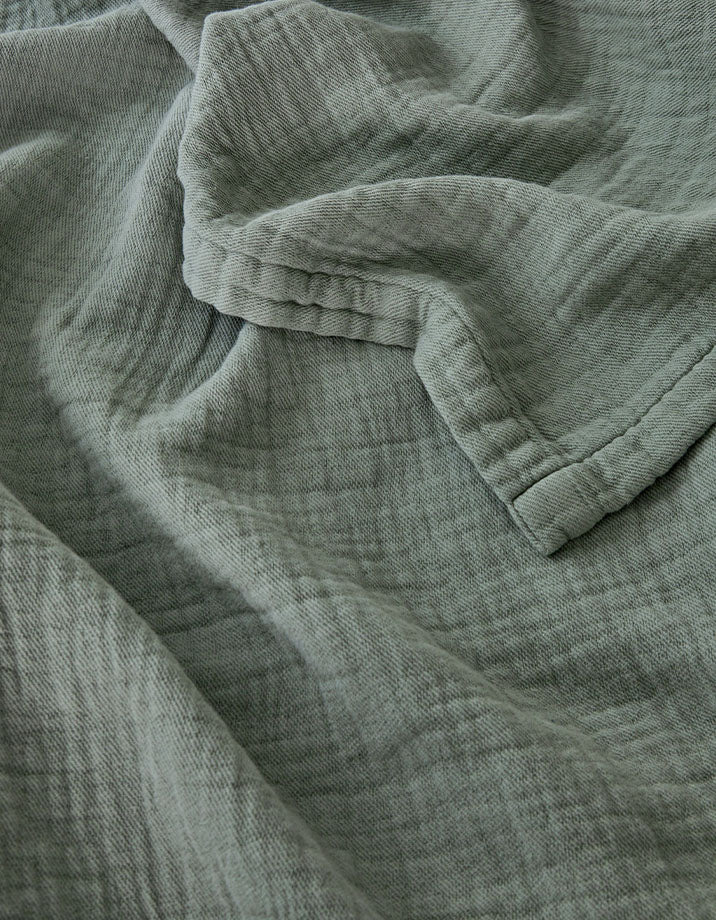 Copriletto in cotone - Verde Tenue