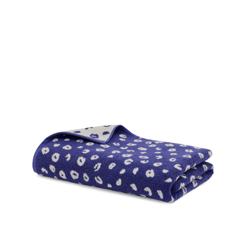 Serviette de bain moelleuse - Blue Léo
