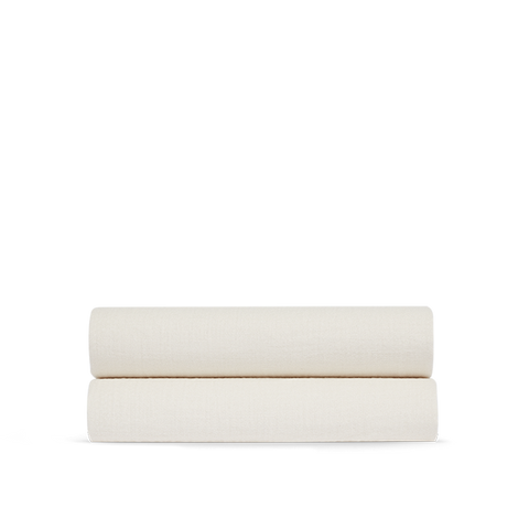 Drap housse Gaze de coton Bébé & Enfant - Ecru