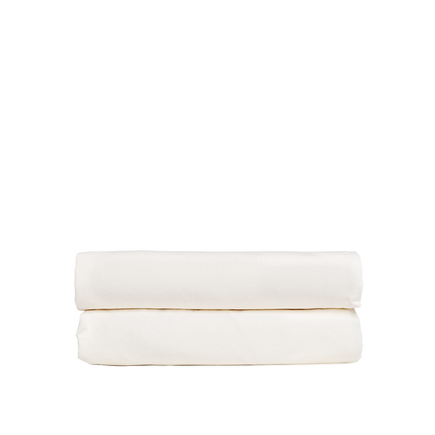 Lenzuolo con angoli in Percalle lavato Baby & Child - Crema Piccolo