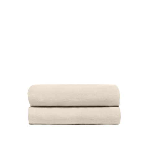 Drap plat Lin lavé français - Juste Le Naturel
